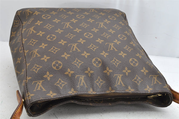 Authentic Louis Vuitton Monogram Looping GM Shoulder Bag M51145 LV 1198K