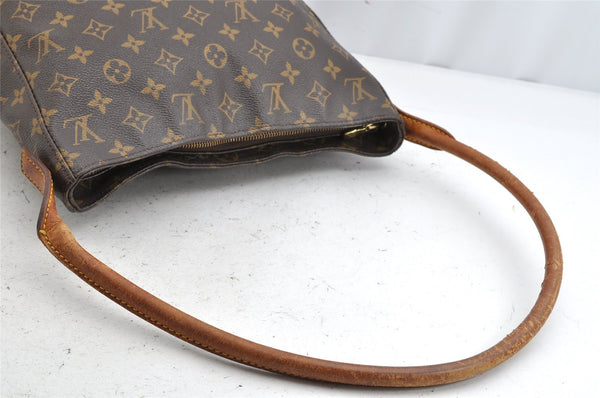 Authentic Louis Vuitton Monogram Looping GM Shoulder Bag M51145 LV 1198K