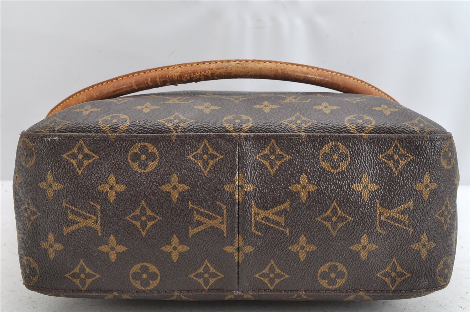 Authentic Louis Vuitton Monogram Looping GM Shoulder Bag M51145 LV 1198K