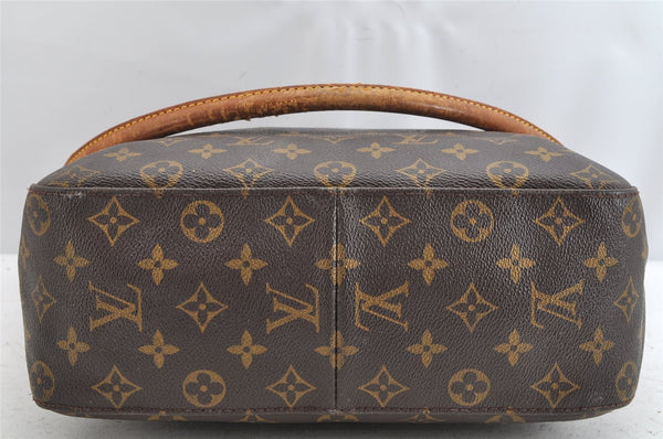 Authentic Louis Vuitton Monogram Looping GM Shoulder Bag M51145 LV 1198K