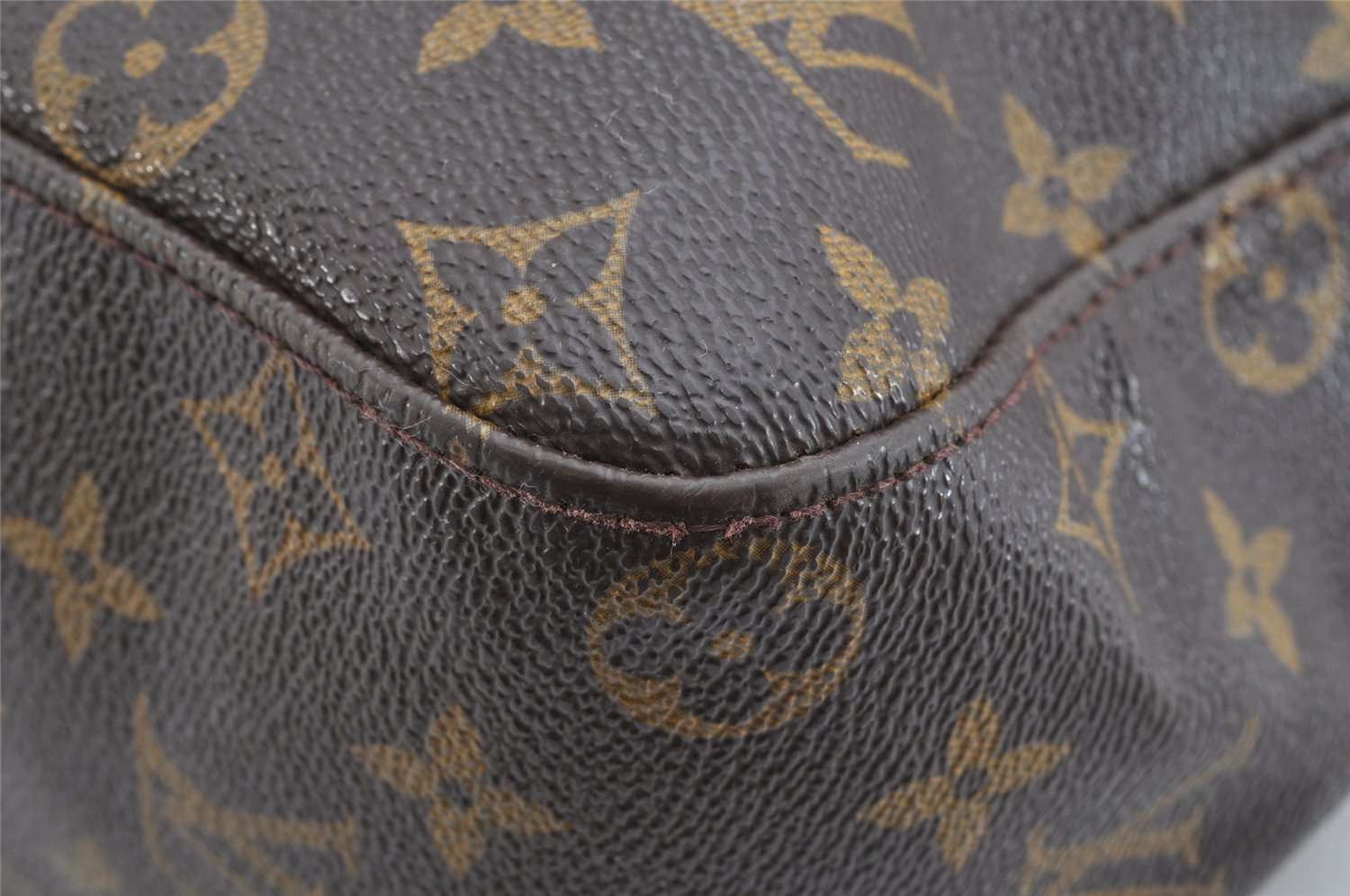 Authentic Louis Vuitton Monogram Looping GM Shoulder Bag M51145 LV 1198K