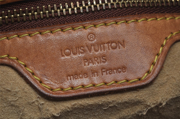 Authentic Louis Vuitton Monogram Looping GM Shoulder Bag M51145 LV 1198K