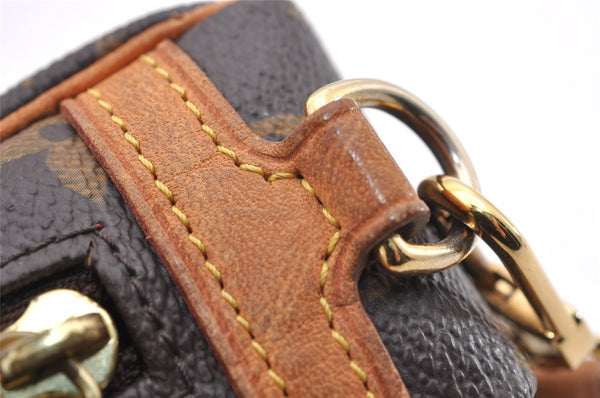 Authentic Louis Vuitton Monogram Trousse Wapity Mini Pouch M58030 LV 1201I