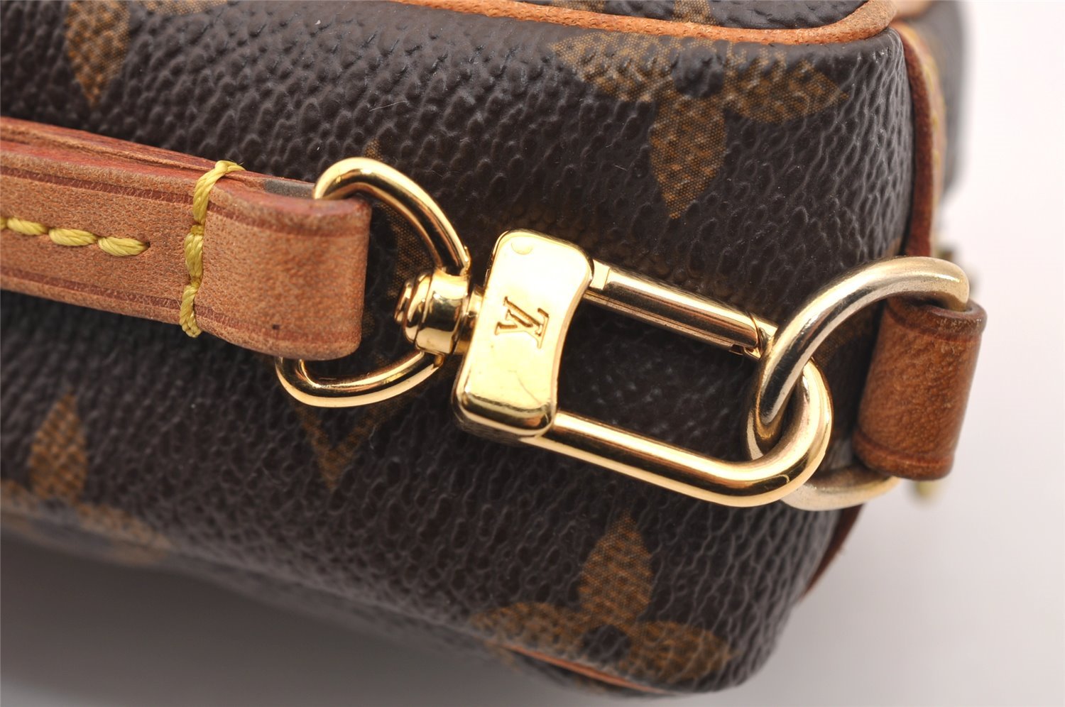 Authentic Louis Vuitton Monogram Trousse Wapity Mini Pouch M58030 LV 1201I