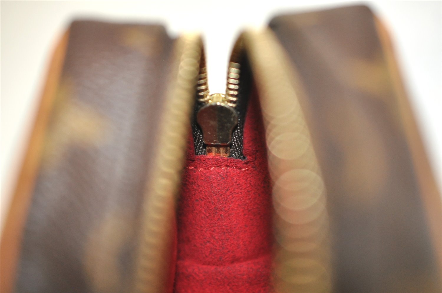 Authentic Louis Vuitton Monogram Trousse Wapity Mini Pouch M58030 LV 1201I