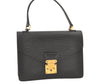 Authentic Louis Vuitton Epi Concorde Hand Bag Purse Black M52132 LV 1202K