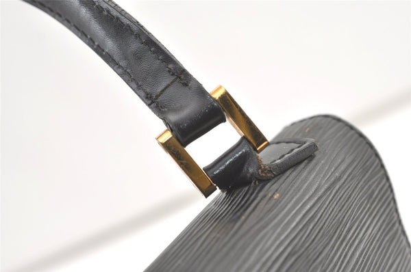 Authentic Louis Vuitton Epi Concorde Hand Bag Purse Black M52132 LV 1202K