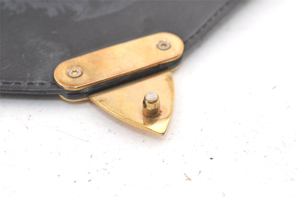 Authentic Louis Vuitton Epi Concorde Hand Bag Purse Black M52132 LV 1202K