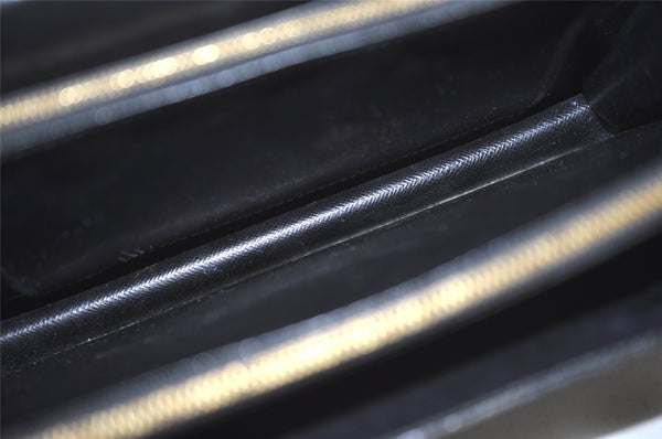 Authentic Louis Vuitton Epi Concorde Hand Bag Purse Black M52132 LV 1202K