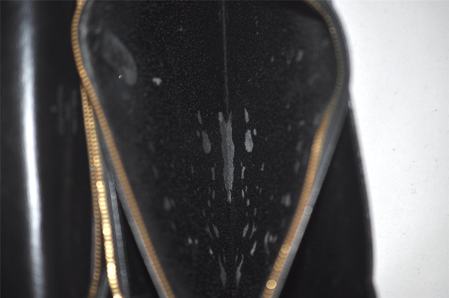 Authentic Louis Vuitton Epi Concorde Hand Bag Purse Black M52132 LV 1202K