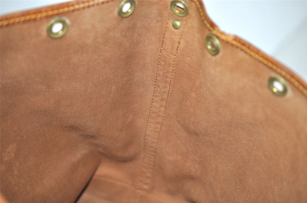 Authentic Louis Vuitton Monogram Noe Shoulder Drawstring Bag M42224 LV 1203I