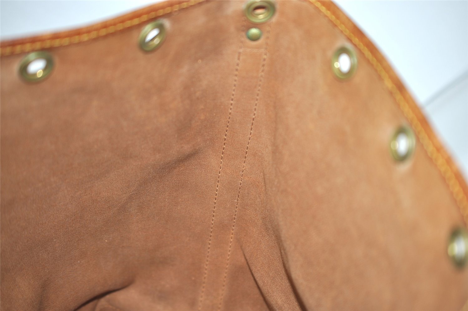 Authentic Louis Vuitton Monogram Noe Shoulder Drawstring Bag M42224 LV 1203I