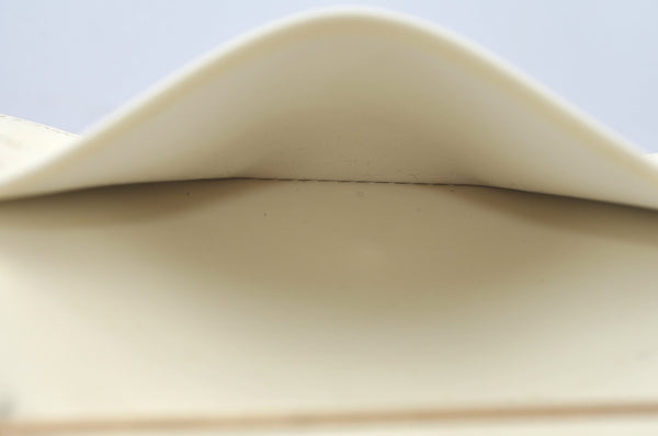 Auth Louis Vuitton Suhali Partenaire Agenda Day Planner Cover R21030 White 1204H