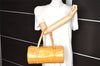 Authentic Louis Vuitton Vernis Bedford Hand Bag Yellow Beige M91006 LV 1205K