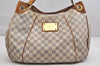 Authentic Louis Vuitton Damier Azur Galliera PM Shoulder Bag N55215 LV 1206K