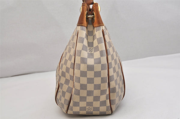 Authentic Louis Vuitton Damier Azur Galliera PM Shoulder Bag N55215 LV 1206K