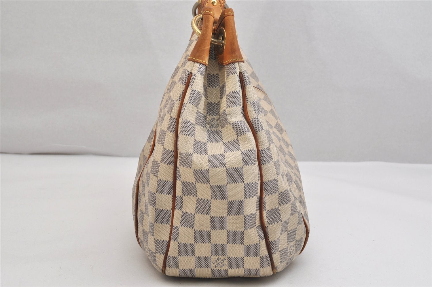 Authentic Louis Vuitton Damier Azur Galliera PM Shoulder Bag N55215 LV 1206K