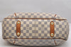 Authentic Louis Vuitton Damier Azur Galliera PM Shoulder Bag N55215 LV 1206K