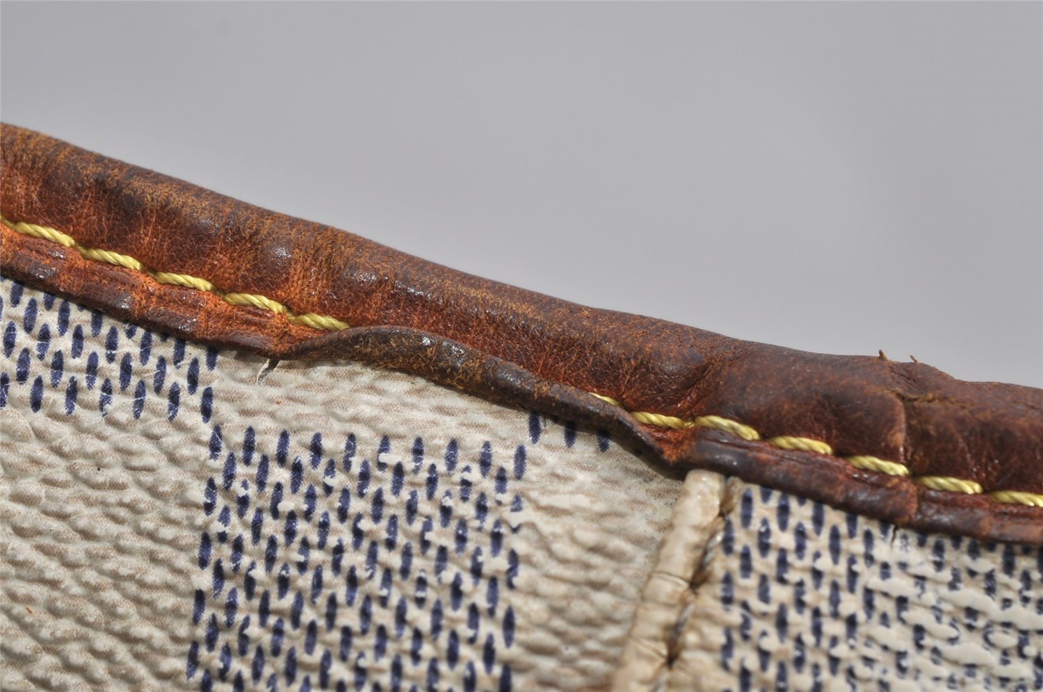 Authentic Louis Vuitton Damier Azur Galliera PM Shoulder Bag N55215 LV 1206K