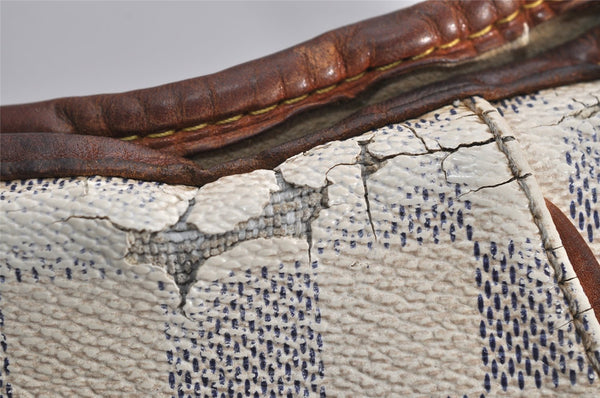 Authentic Louis Vuitton Damier Azur Galliera PM Shoulder Bag N55215 LV 1206K