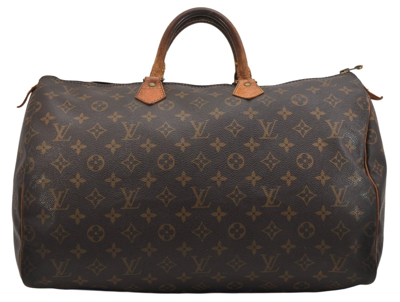 Authentic Louis Vuitton Monogram Speedy 40 Hand Boston Bag M41522 LV 1207K