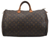 Authentic Louis Vuitton Monogram Speedy 40 Hand Boston Bag M41522 LV 1207K