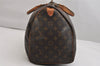 Authentic Louis Vuitton Monogram Speedy 40 Hand Boston Bag M41522 LV 1207K