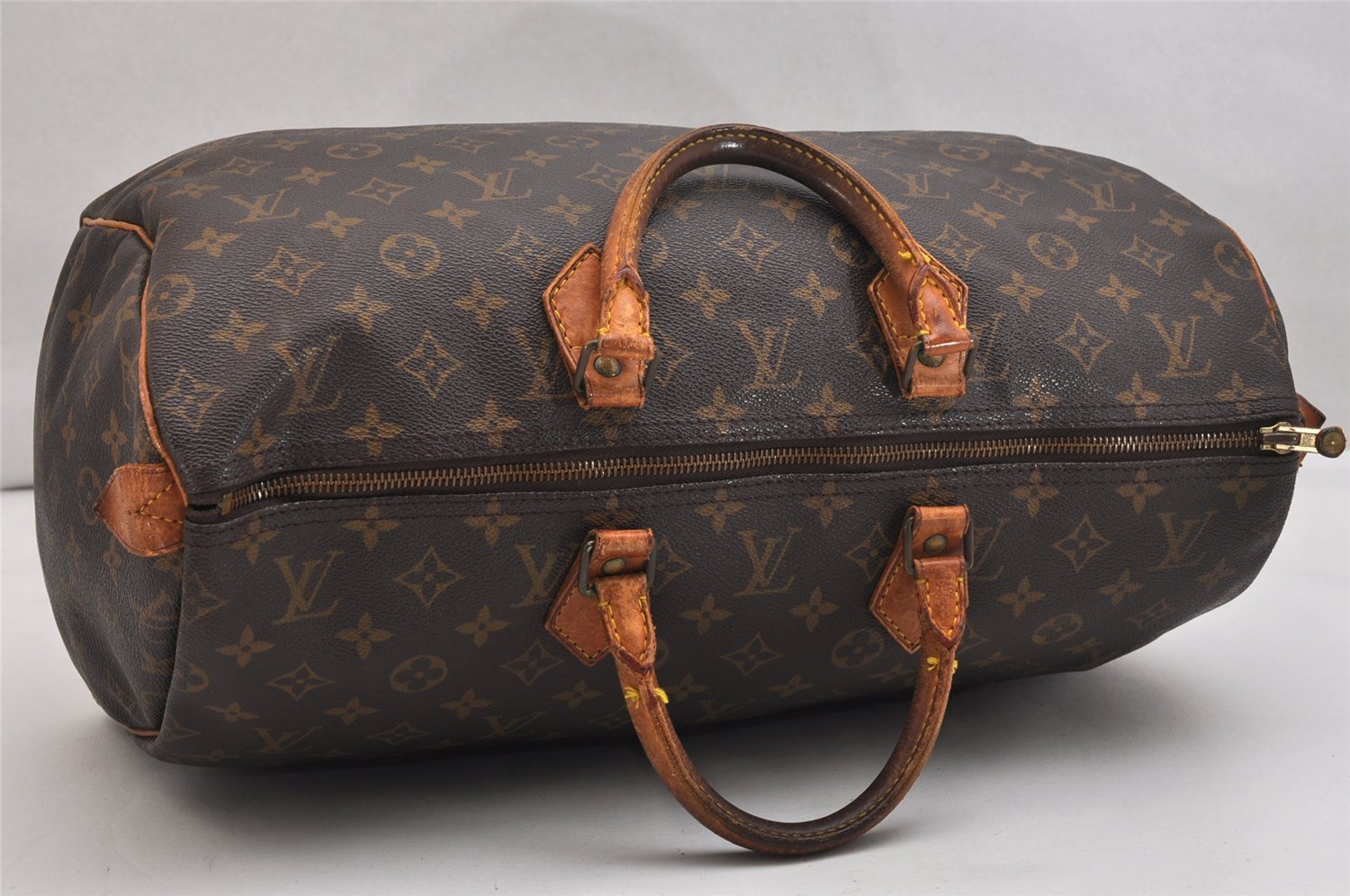 Authentic Louis Vuitton Monogram Speedy 40 Hand Boston Bag M41522 LV 1207K