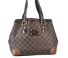Authentic Louis Vuitton Damier Hampstead PM Shoulder Tote Bag N51205 LV 1210K