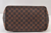 Authentic Louis Vuitton Damier Hampstead PM Shoulder Tote Bag N51205 LV 1210K