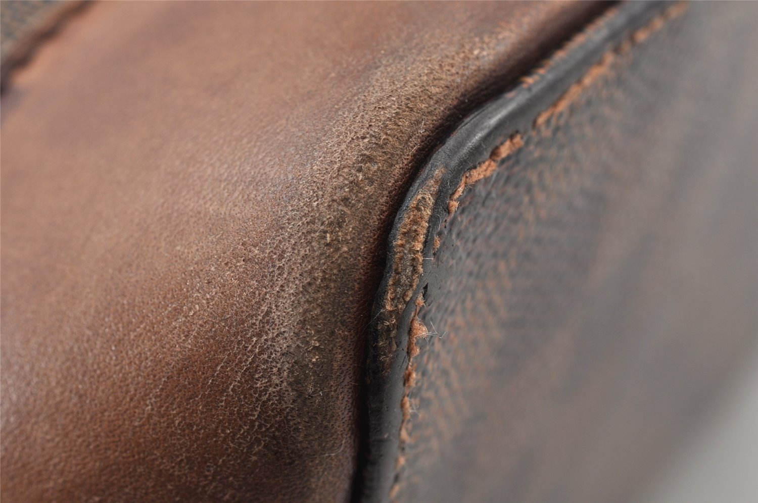 Authentic Louis Vuitton Damier Hampstead PM Shoulder Tote Bag N51205 LV 1210K