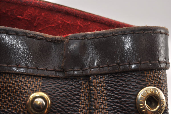 Authentic Louis Vuitton Damier Hampstead PM Shoulder Tote Bag N51205 LV 1210K