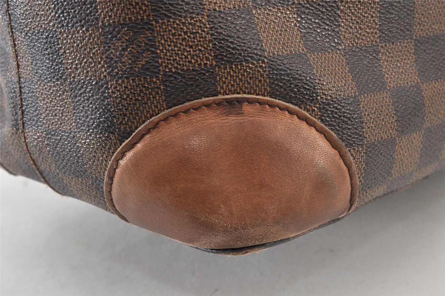 Authentic Louis Vuitton Damier Hampstead PM Shoulder Tote Bag N51205 LV 1210K