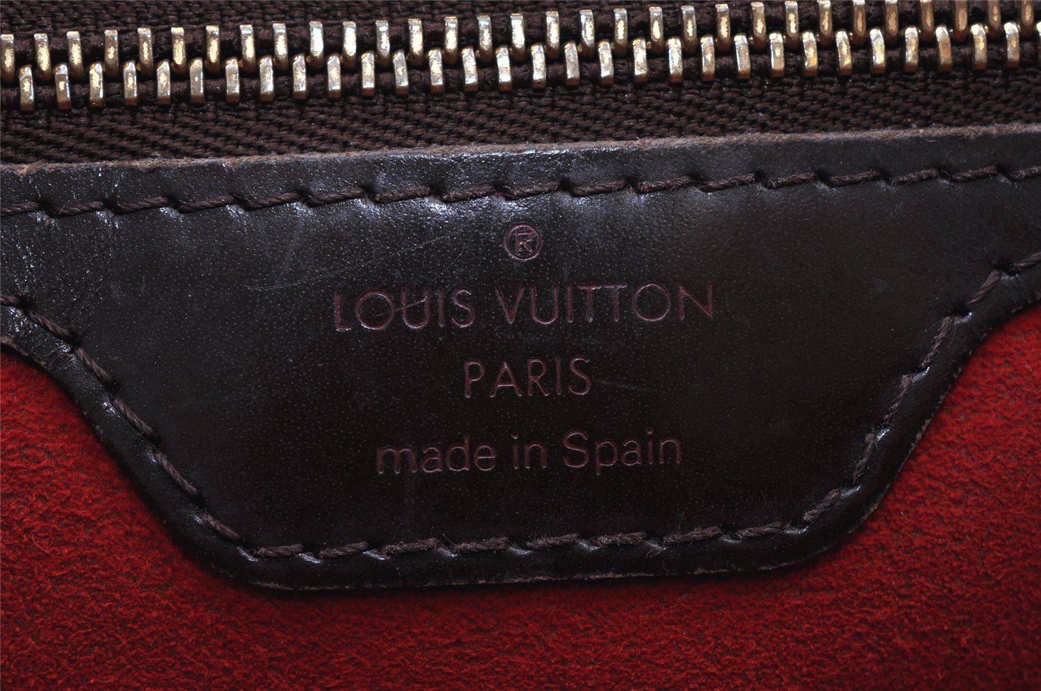 Authentic Louis Vuitton Damier Hampstead PM Shoulder Tote Bag N51205 LV 1210K