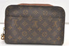Authentic Louis Vuitton Monogram Orsay Clutch Hand Bag Purse M51790 LV 1211K