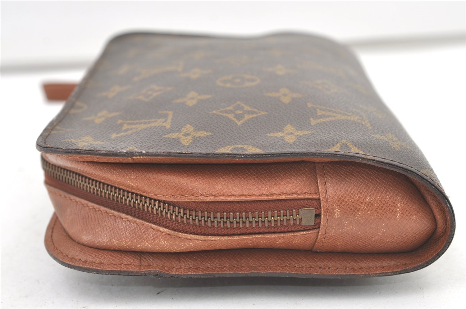 Authentic Louis Vuitton Monogram Orsay Clutch Hand Bag Purse M51790 LV 1211K