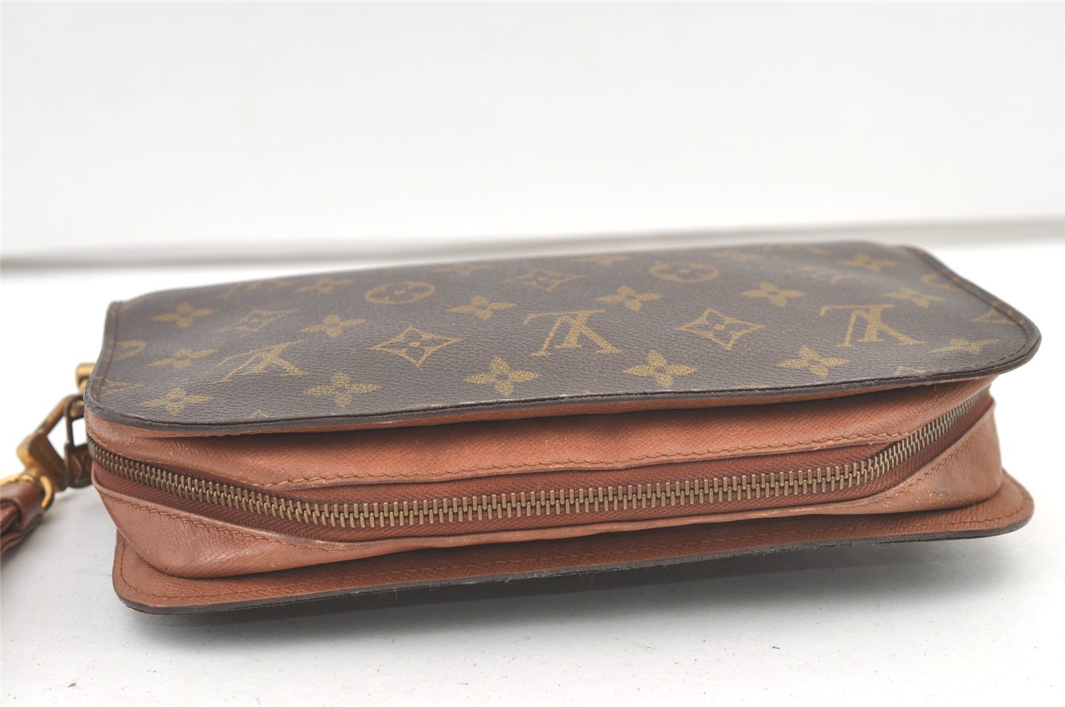 Authentic Louis Vuitton Monogram Orsay Clutch Hand Bag Purse M51790 LV 1211K