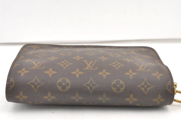 Authentic Louis Vuitton Monogram Orsay Clutch Hand Bag Purse M51790 LV 1211K