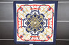 Authentic HERMES Carre 90 Scarf "Eperon d'Or" Silk Navy 1212I