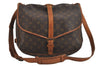 Authentic Louis Vuitton Monogram Saumur 35 Shoulder Cross Bag M42254 LV 1212J