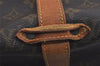 Authentic Louis Vuitton Monogram Saumur 35 Shoulder Cross Bag M42254 LV 1212J