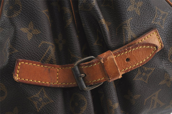Authentic Louis Vuitton Monogram Saumur 35 Shoulder Cross Bag M42254 LV 1212J