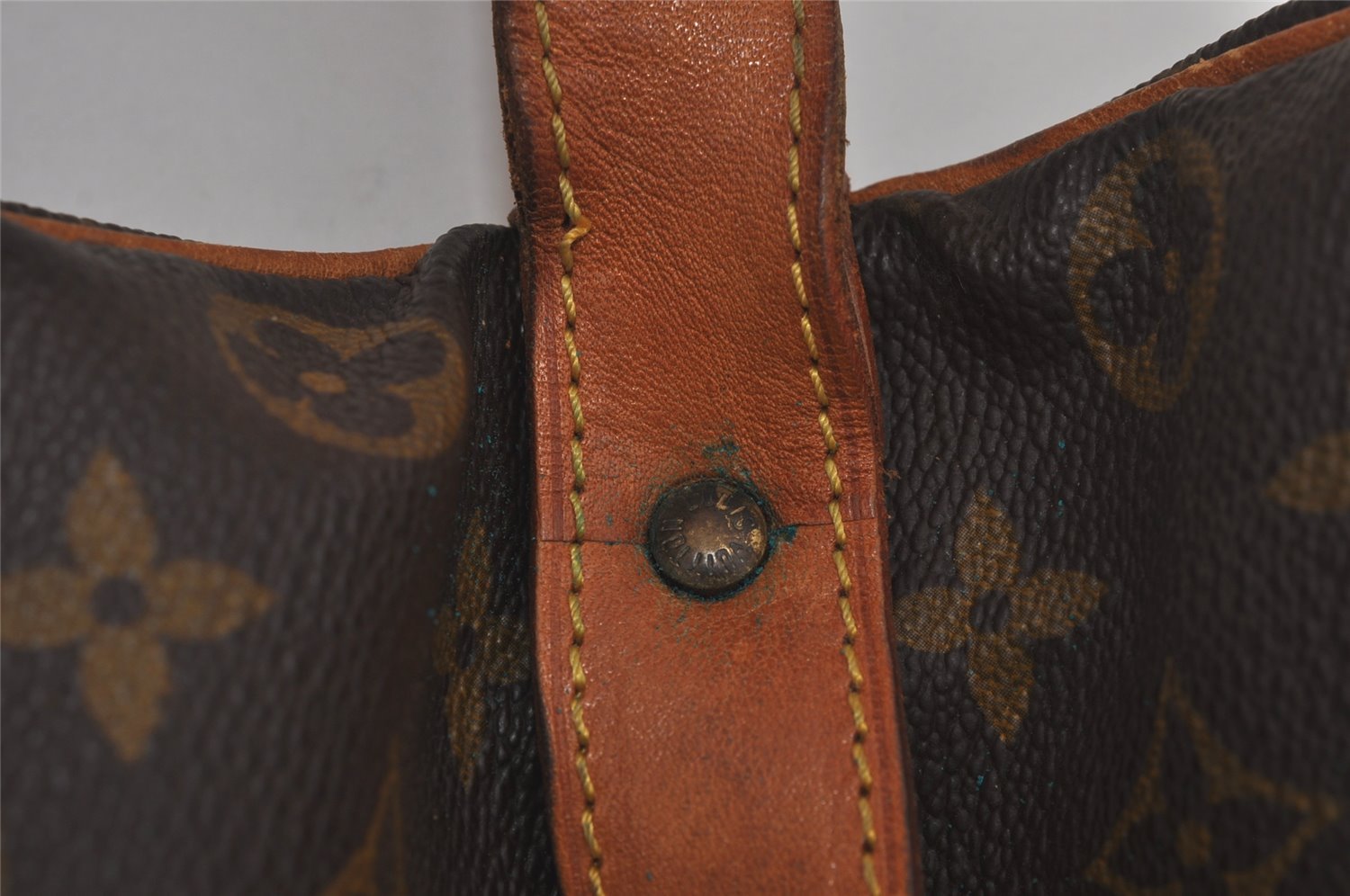 Authentic Louis Vuitton Monogram Saumur 35 Shoulder Cross Bag M42254 LV 1212J