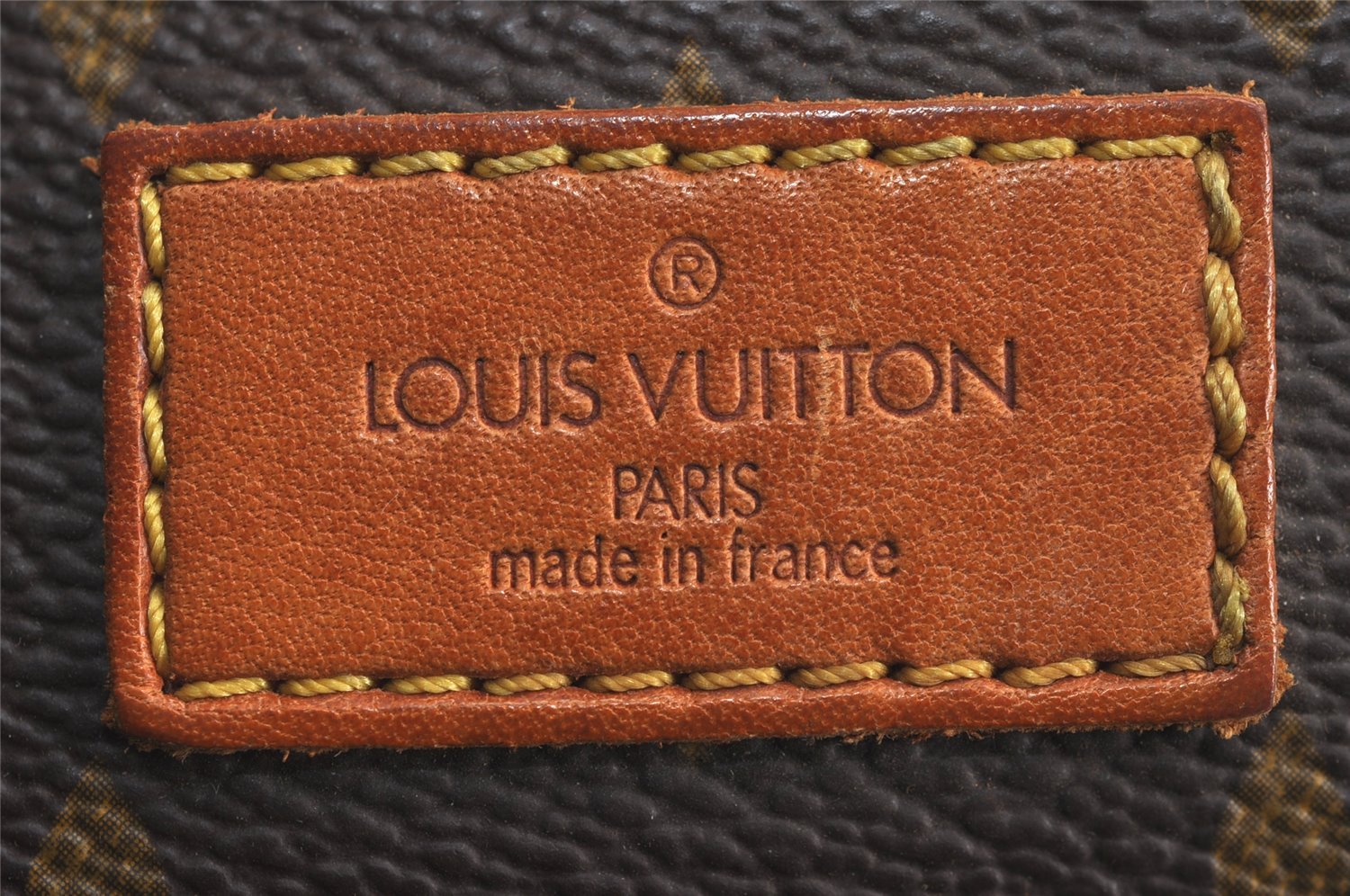 Authentic Louis Vuitton Monogram Saumur 35 Shoulder Cross Bag M42254 LV 1212J