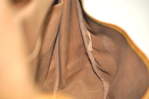 Authentic Louis Vuitton Monogram Saumur 35 Shoulder Cross Bag M42254 LV 1212J