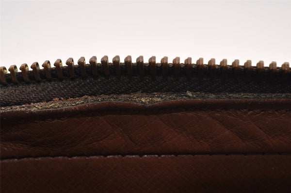 Authentic Louis Vuitton Monogram Marly Dragonne GM M51825 Clutch Bag Junk 1213I