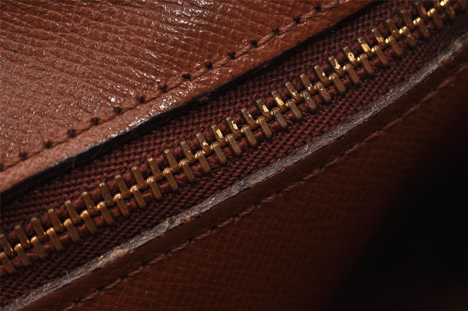 Authentic Louis Vuitton Monogram Marly Dragonne GM M51825 Clutch Bag Junk 1213I