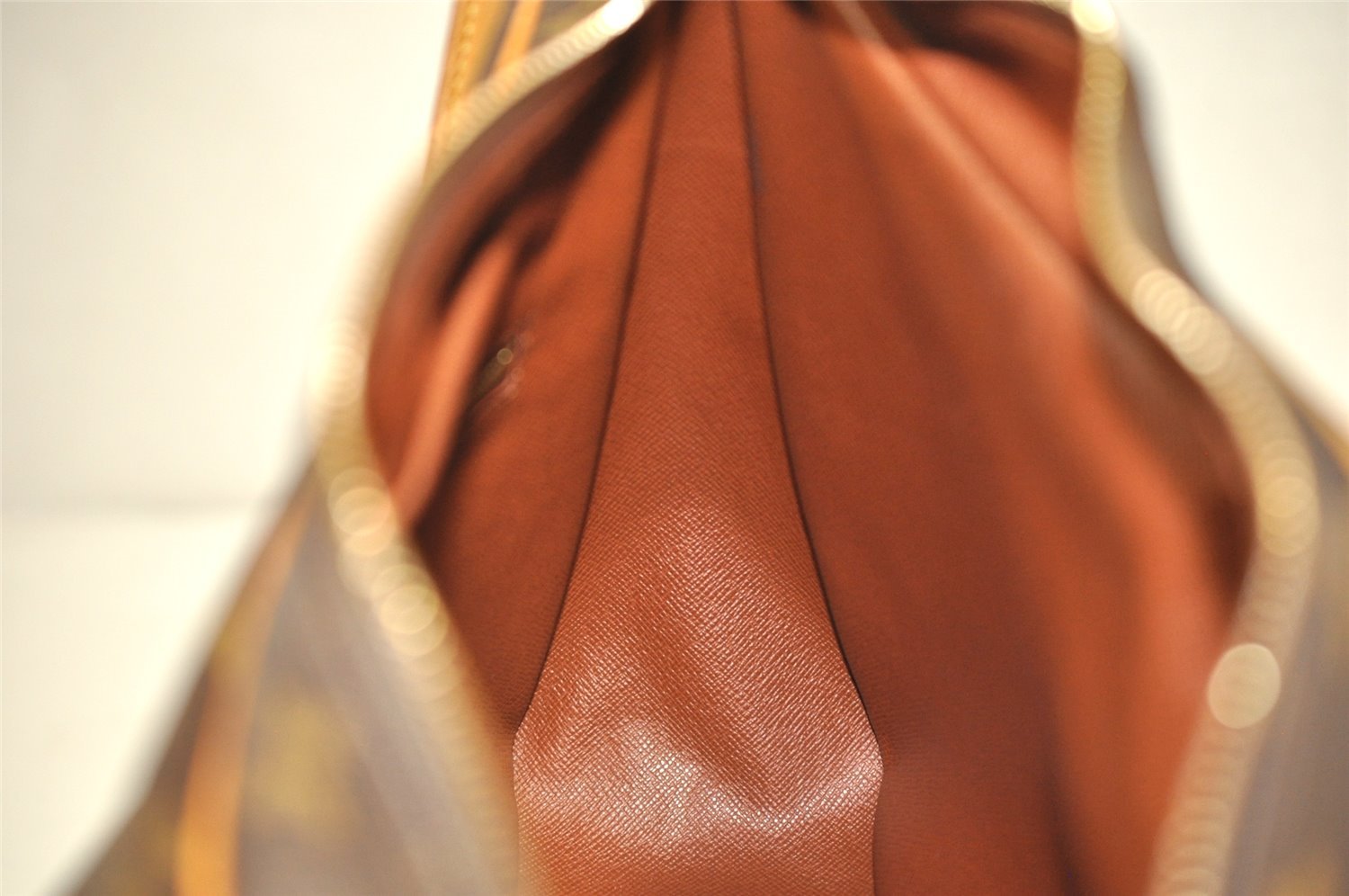 Authentic Louis Vuitton Monogram Boulogne 30 Shoulder Cross Bag M52165 LV 1214K