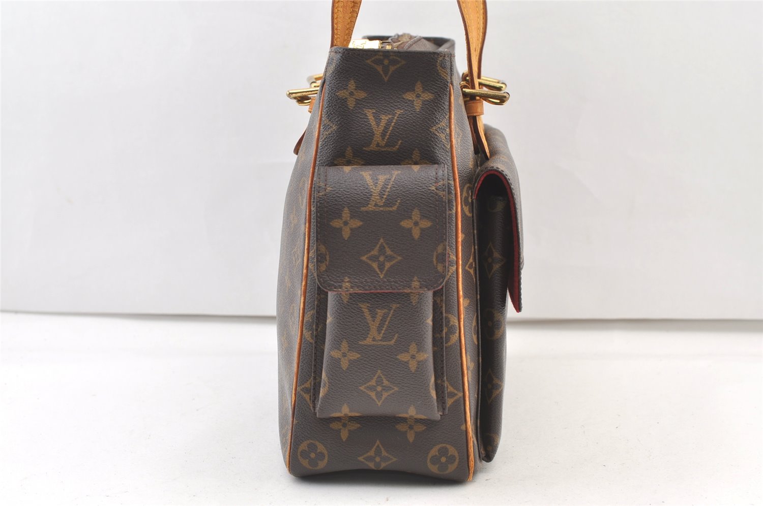 Authentic Louis Vuitton Monogram Multipli Cite Shoulder Tote Bag M51162 LV 1215K
