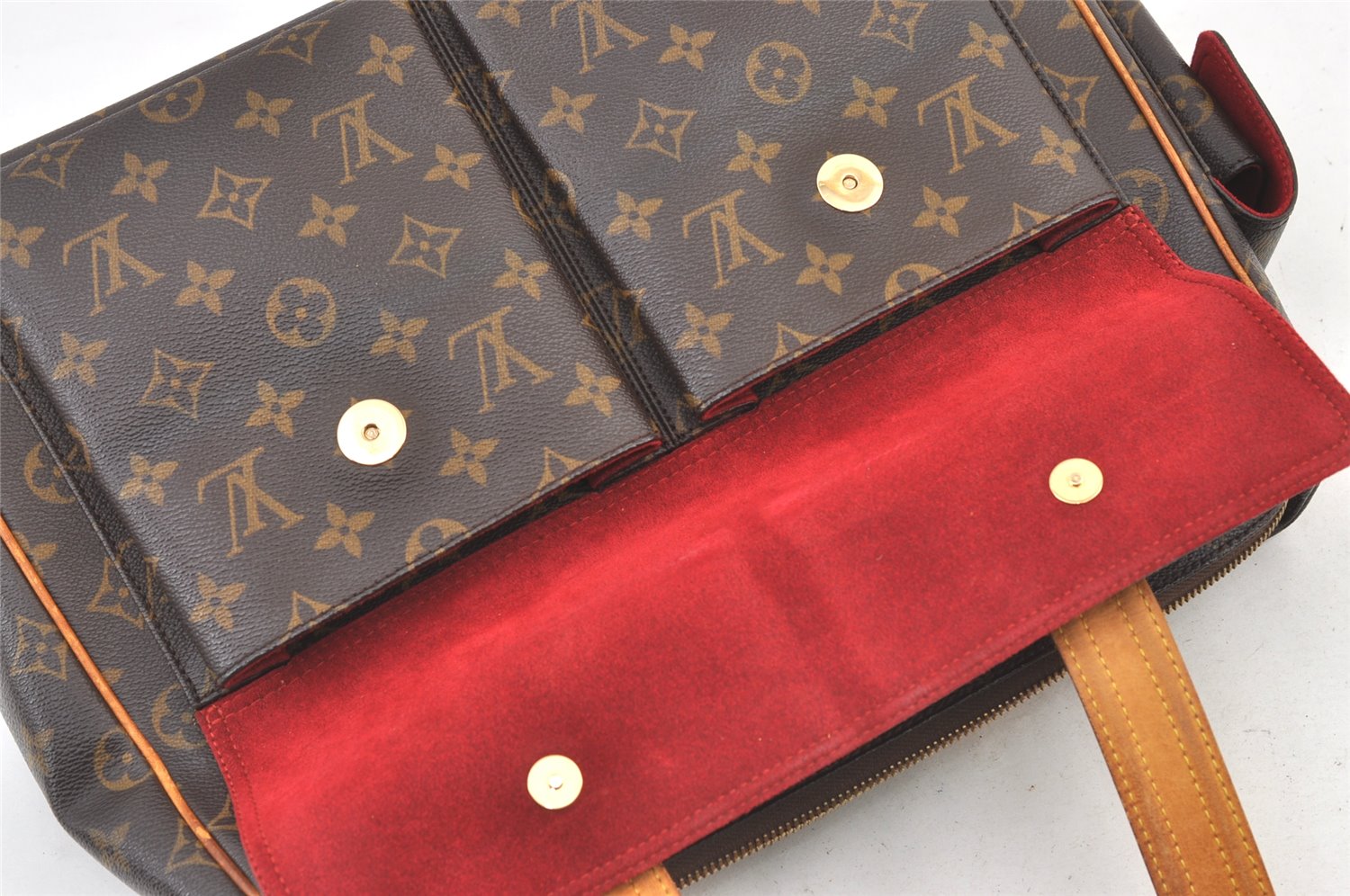 Authentic Louis Vuitton Monogram Multipli Cite Shoulder Tote Bag M51162 LV 1215K